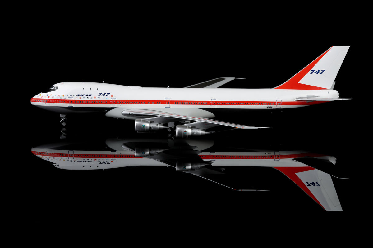 Boeing 747-100 Boeing Company "City of Everett" N7470 diecast aircraft model