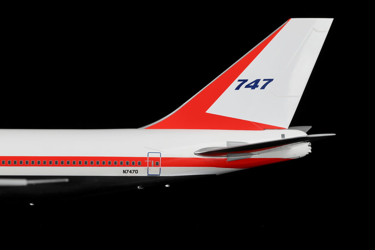 Boeing 747-100 Boeing Company "City of Everett" N7470 diecast aircraft model