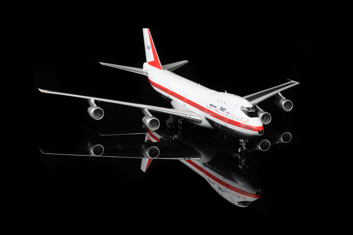 Boeing 747-100 Boeing Company "City of Everett" N7470 diecast aircraft model