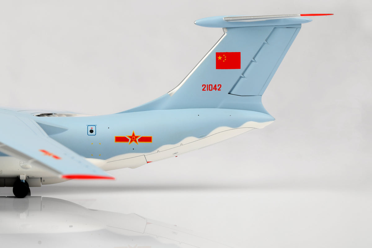 Ilyushin IL76 PLAAF 21042 diecast aircraft model