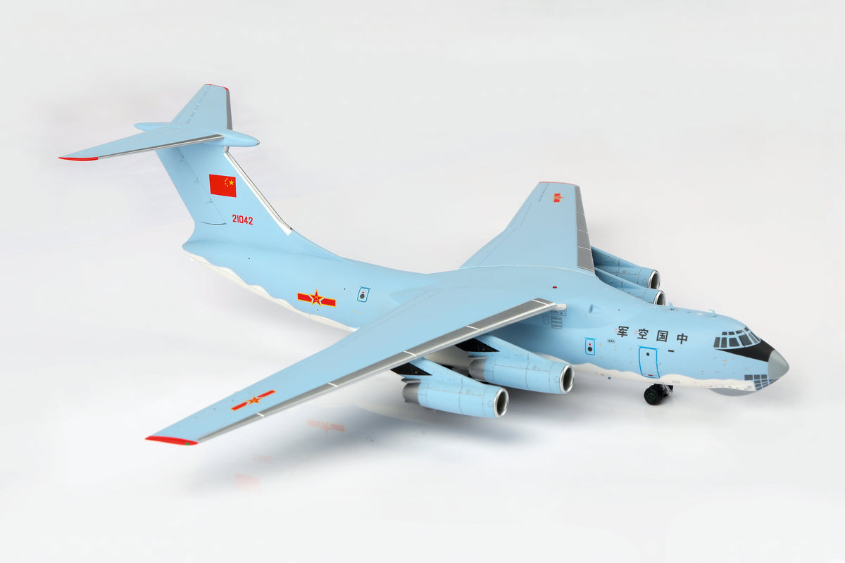 Ilyushin IL76 PLAAF 21042 diecast aircraft model
