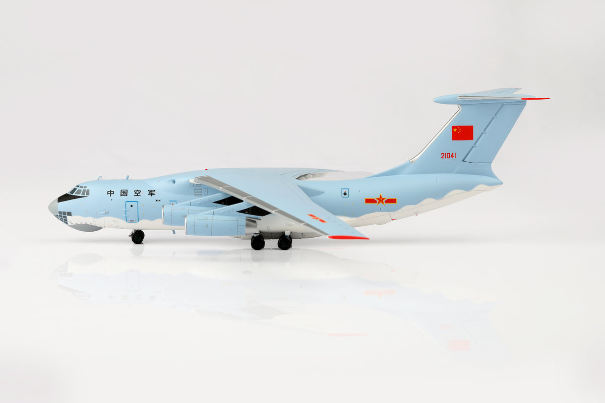 Ilyushin IL76 PLAAF 21041 diecast aircraft model
