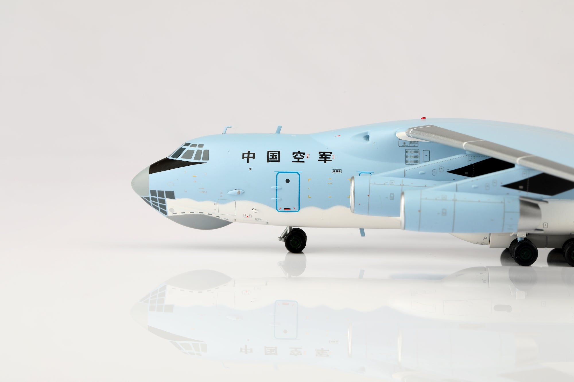 Ilyushin IL76 PLAAF 21041 diecast aircraft model