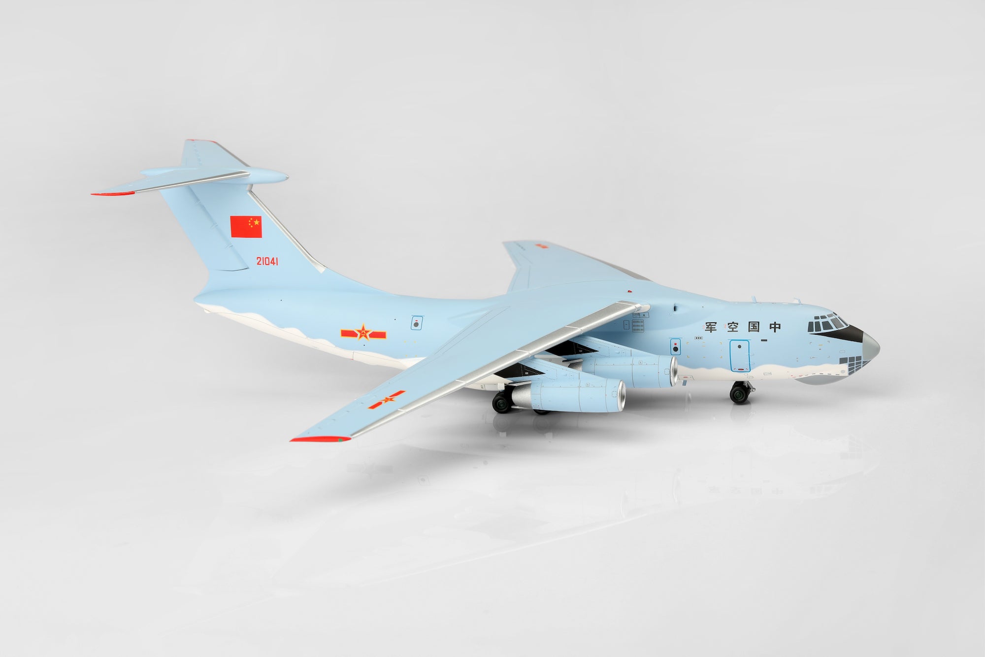 Ilyushin IL76 PLAAF 21041 diecast aircraft model