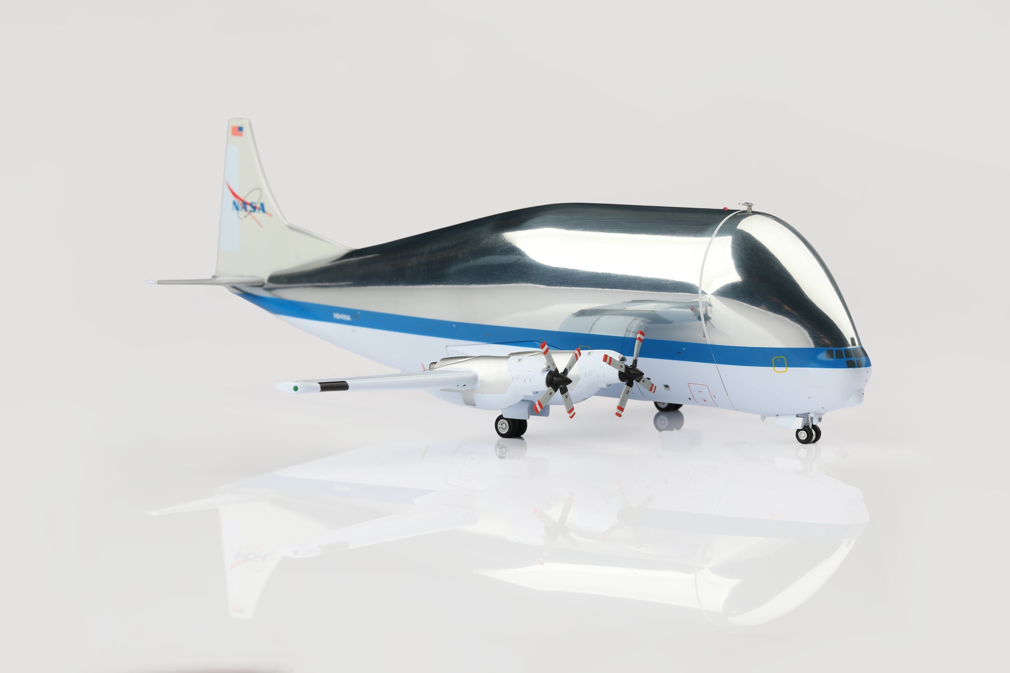 Boeing B377SGT Super Guppy NASA N941NA diecast aircraft model