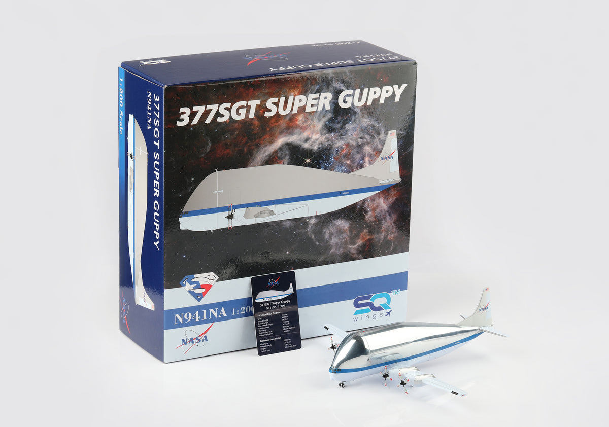 Boeing B377SGT Super Guppy NASA N941NA diecast aircraft model