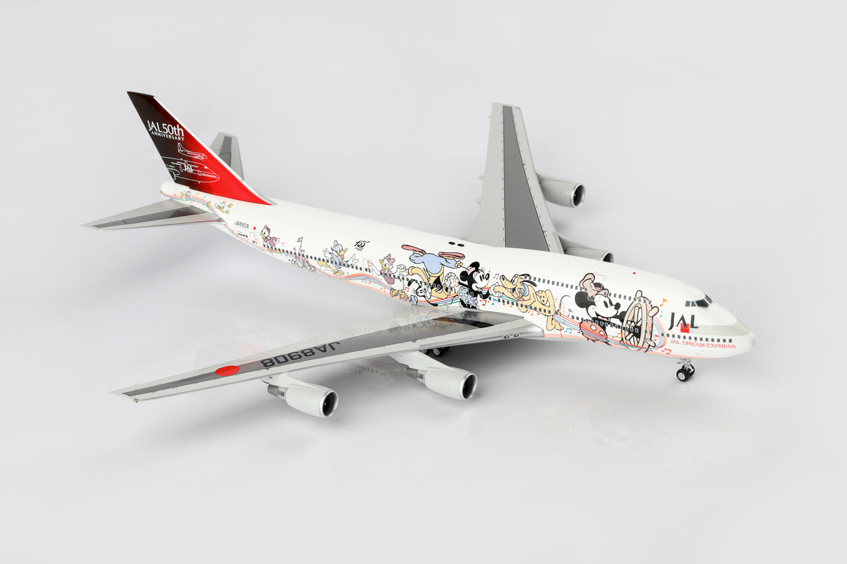 Japan Airlines B747-400D JA8908 diecast aircraft model