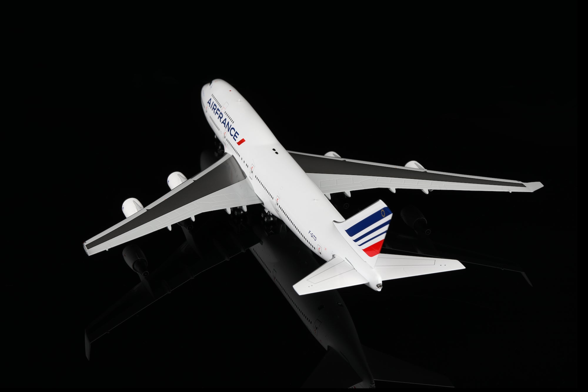 Air France B747-400 F-GITD diecast aircraft model