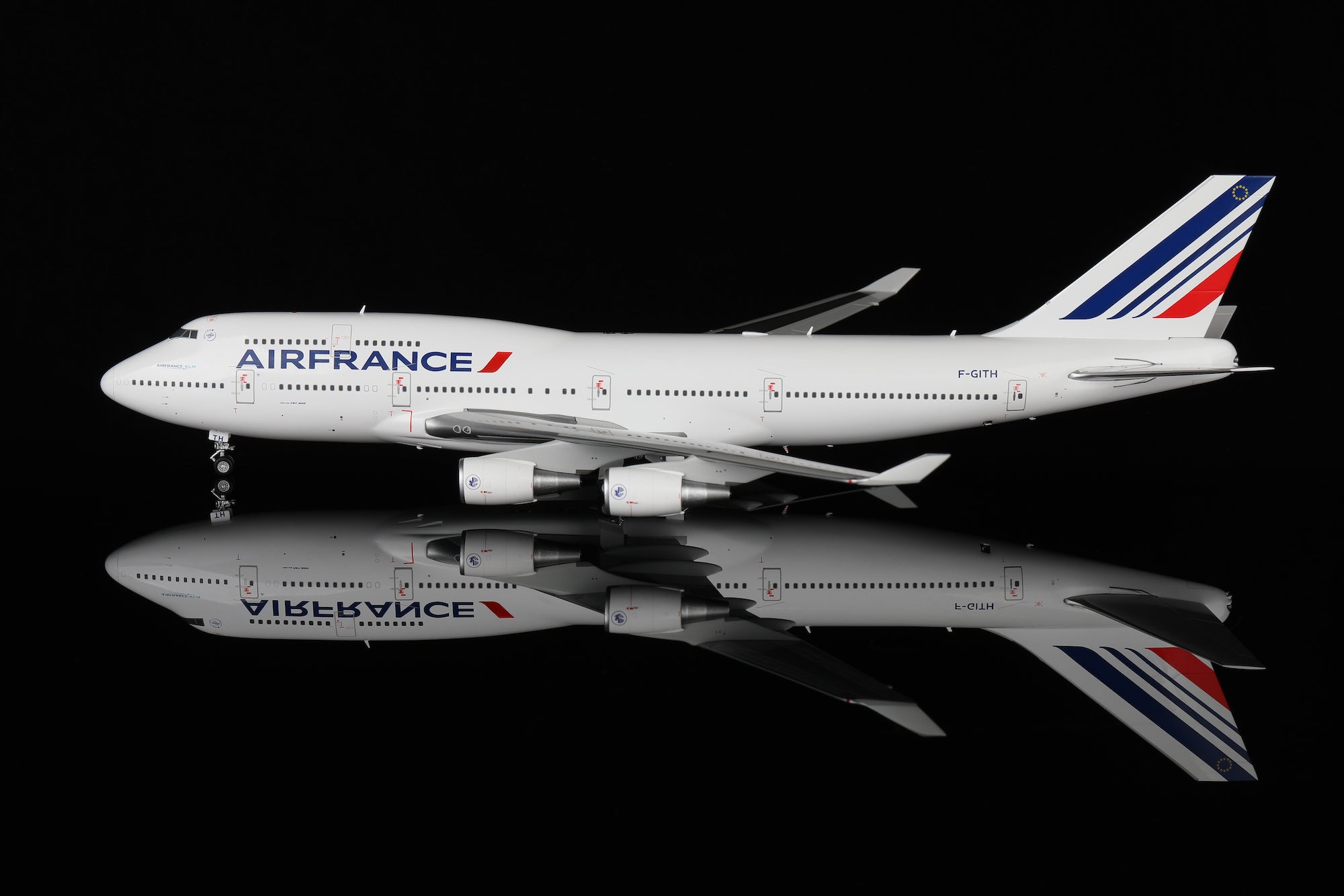 Air France B747-400 F-GITH diecast aircraft model