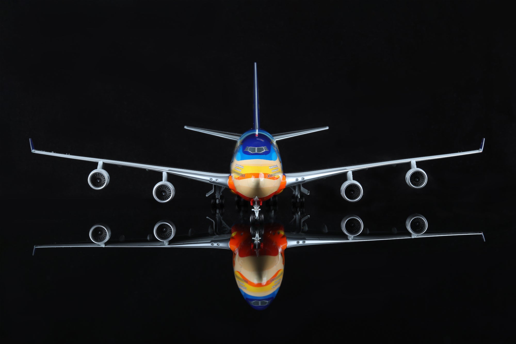 Boeing 747-400 Singapore Airlines "Tropical" 9V-SPK diecast aircraft model