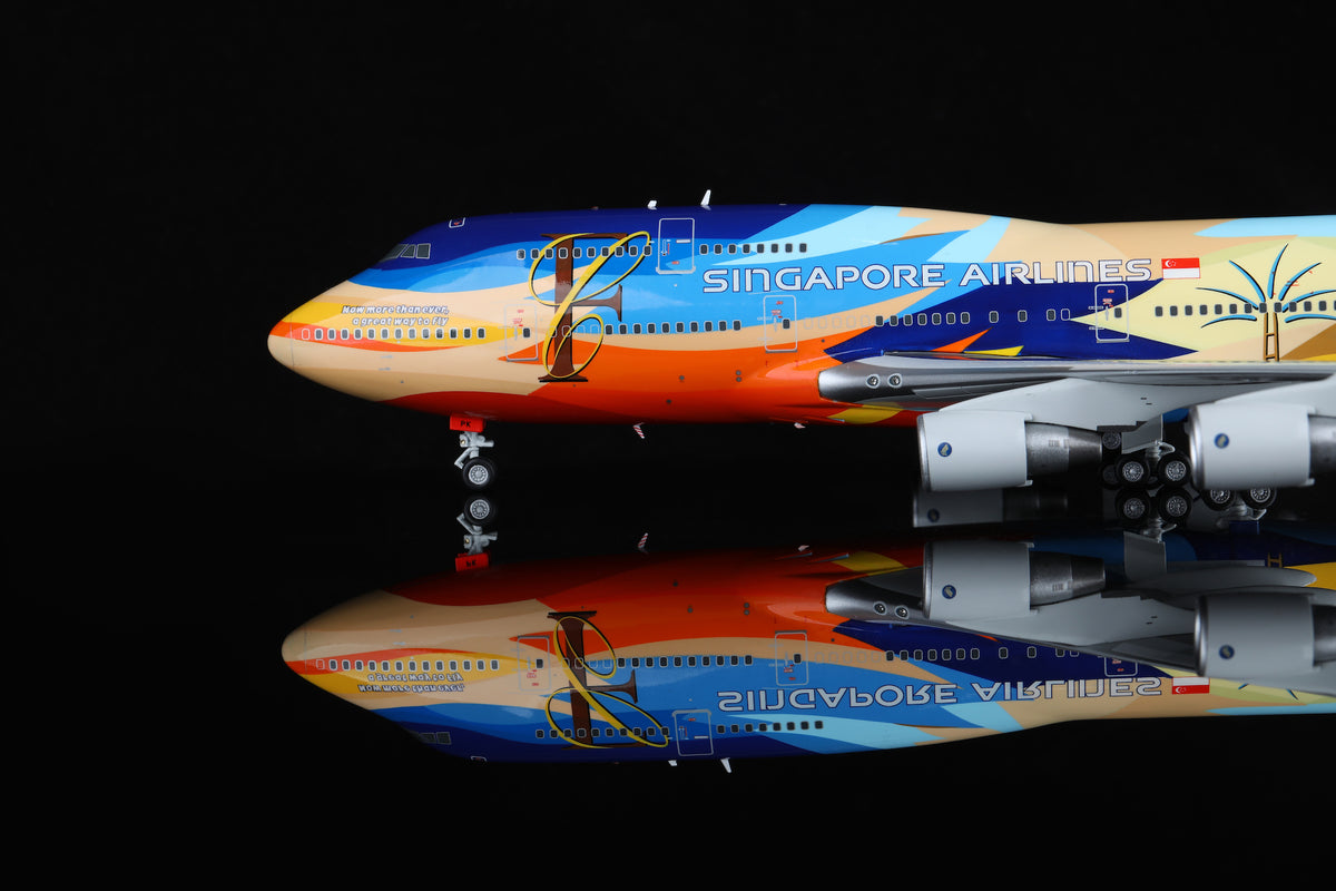 Boeing 747-400 Singapore Airlines "Tropical" 9V-SPK diecast aircraft model