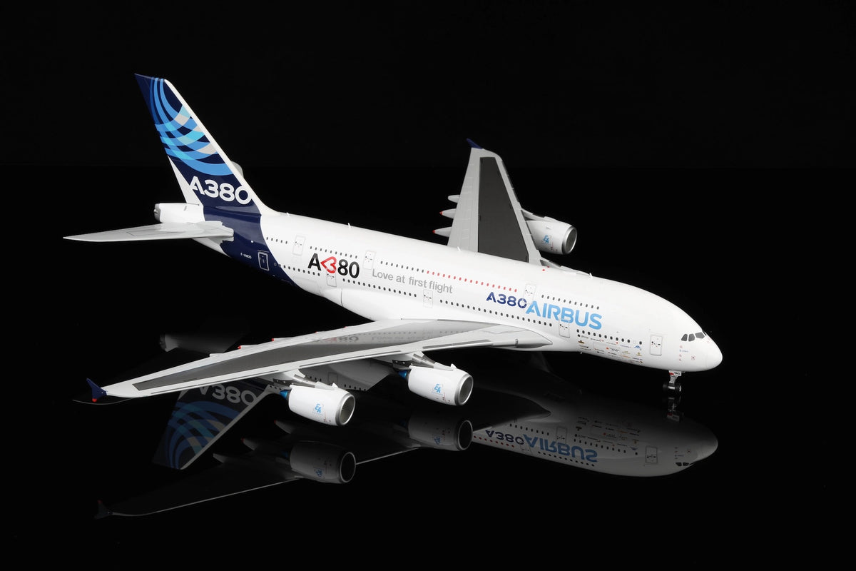 Airbus A380 F-WWDD House Color"Love at First Flight" diecast aircraft model