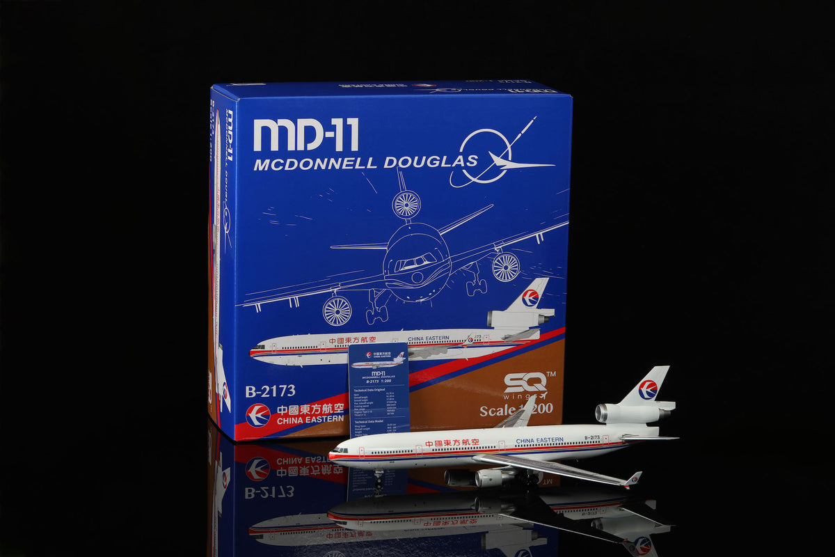 China Eastern Airlines MD-11 B-2173 diecast aircraft model