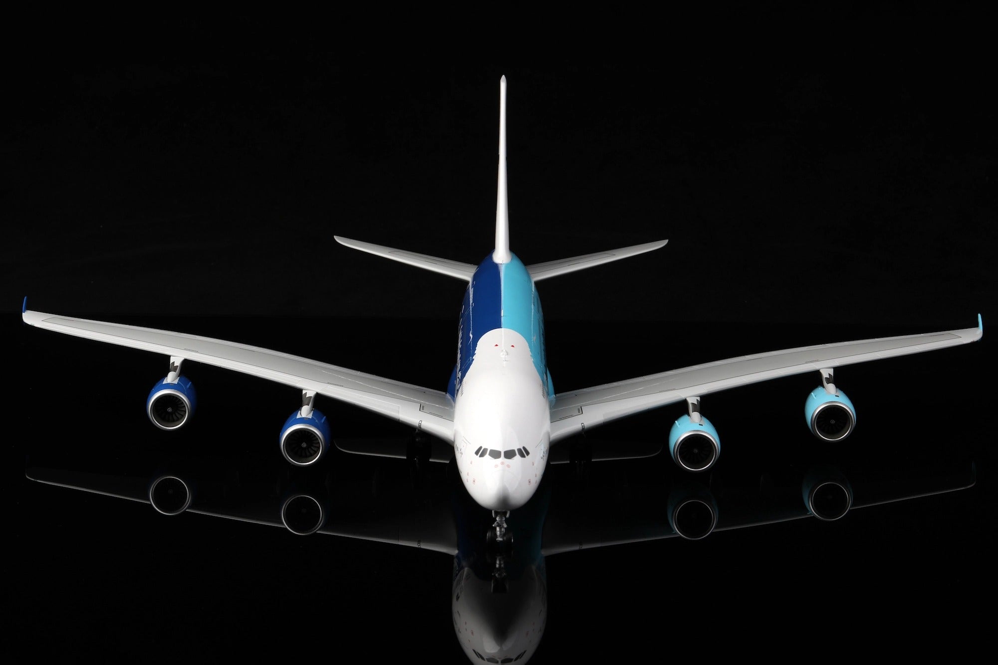 Hi Fly Airbus A380 9H-MIP "Save the cora reefs Livery" diecast aircraft model