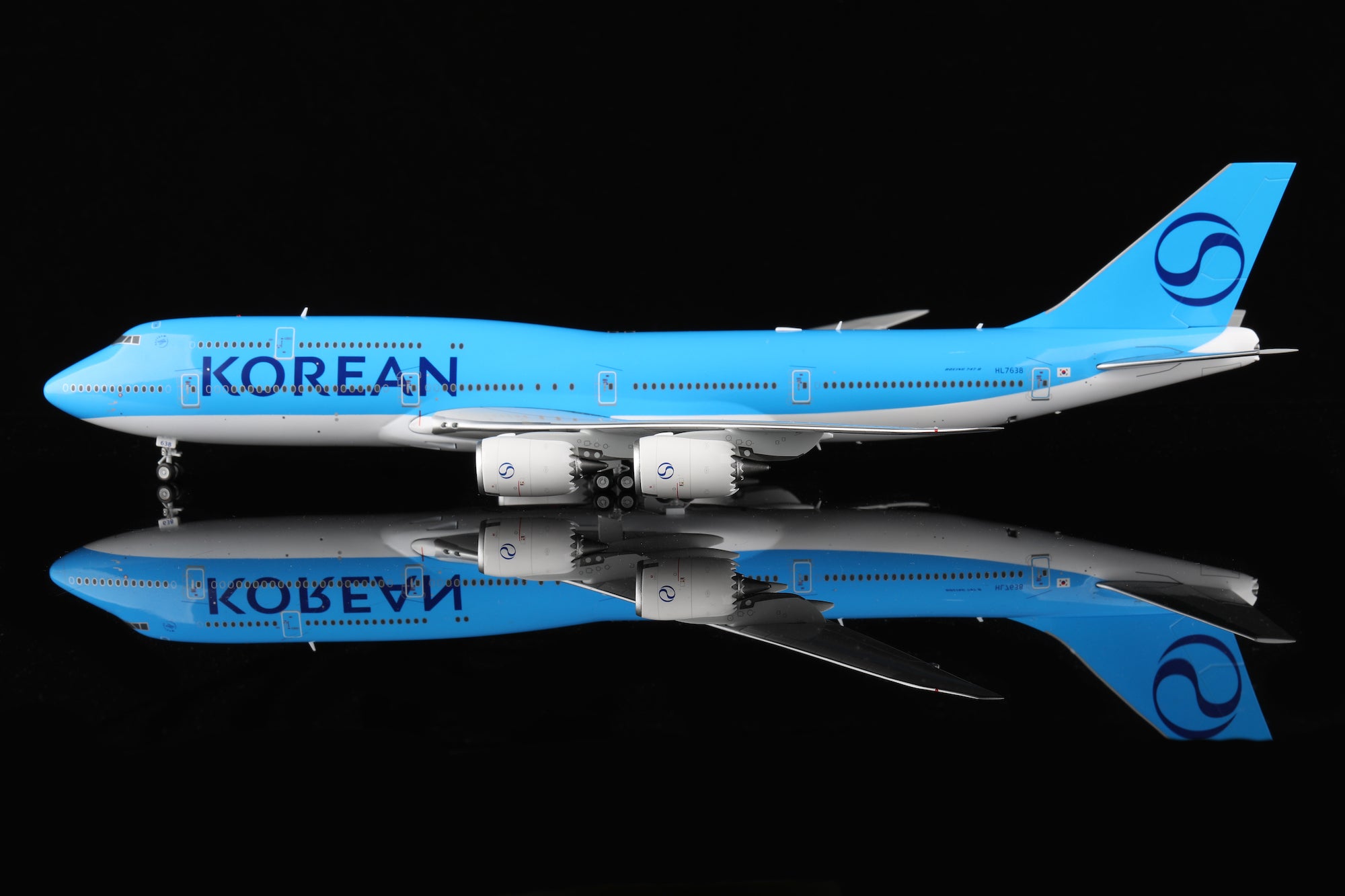 Korean Air B747-8 HL7638 diecast aircraft model