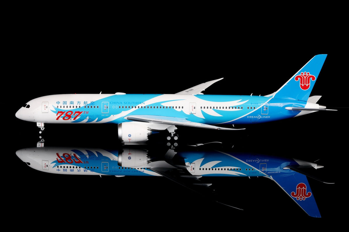China Southern Airlines B787-9 B-1168 Boeing787-9 "787th" diecast aircraft model