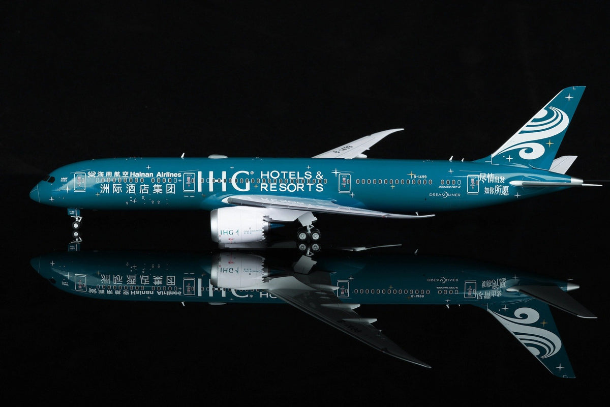 Hainan Airlines B787-9 B-1499 IHG Hotels & Resorts Livery diecast aircraft model