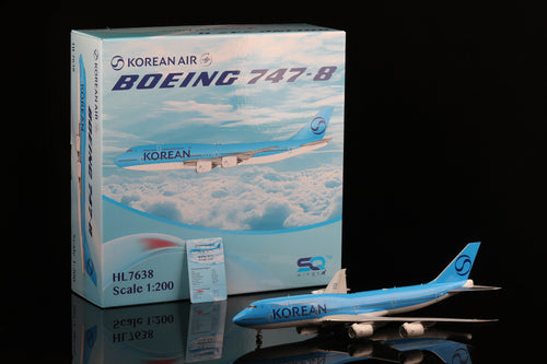 Korean Air B747-8 HL7638 diecast aircraft model