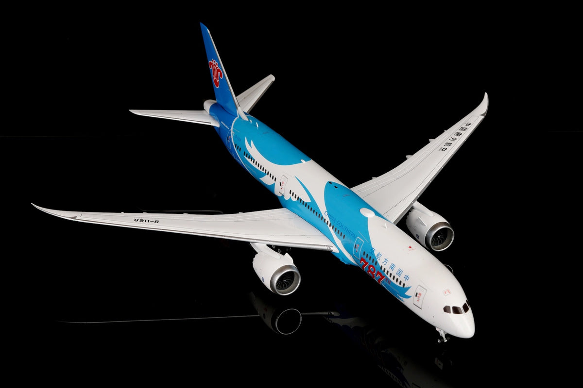China Southern Airlines B787-9 B-1168 Boeing787-9 "787th" diecast aircraft model