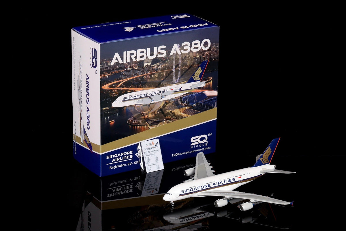 Singapore Airlines A380 9V-SKB diecast aircraft model