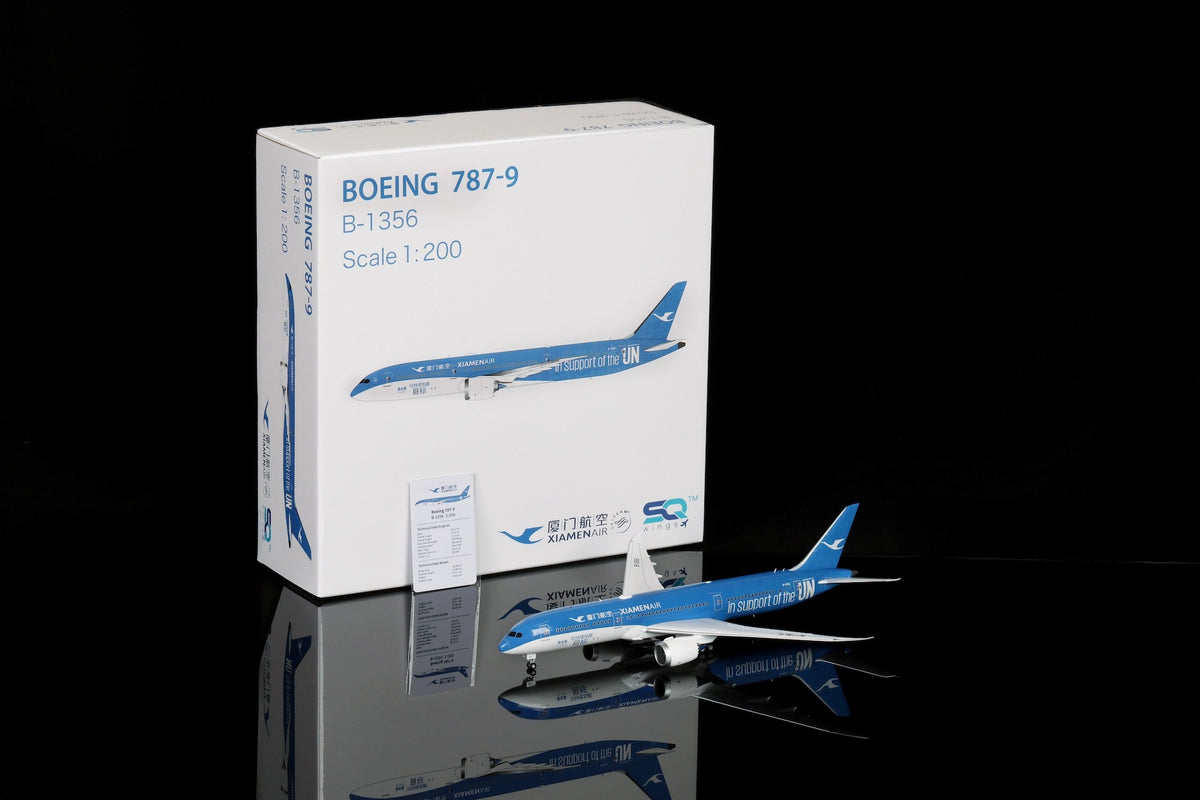 Xiamen Airlines B787-9 B-1356 "United Nations GOAL Livery" diecast aircraft model