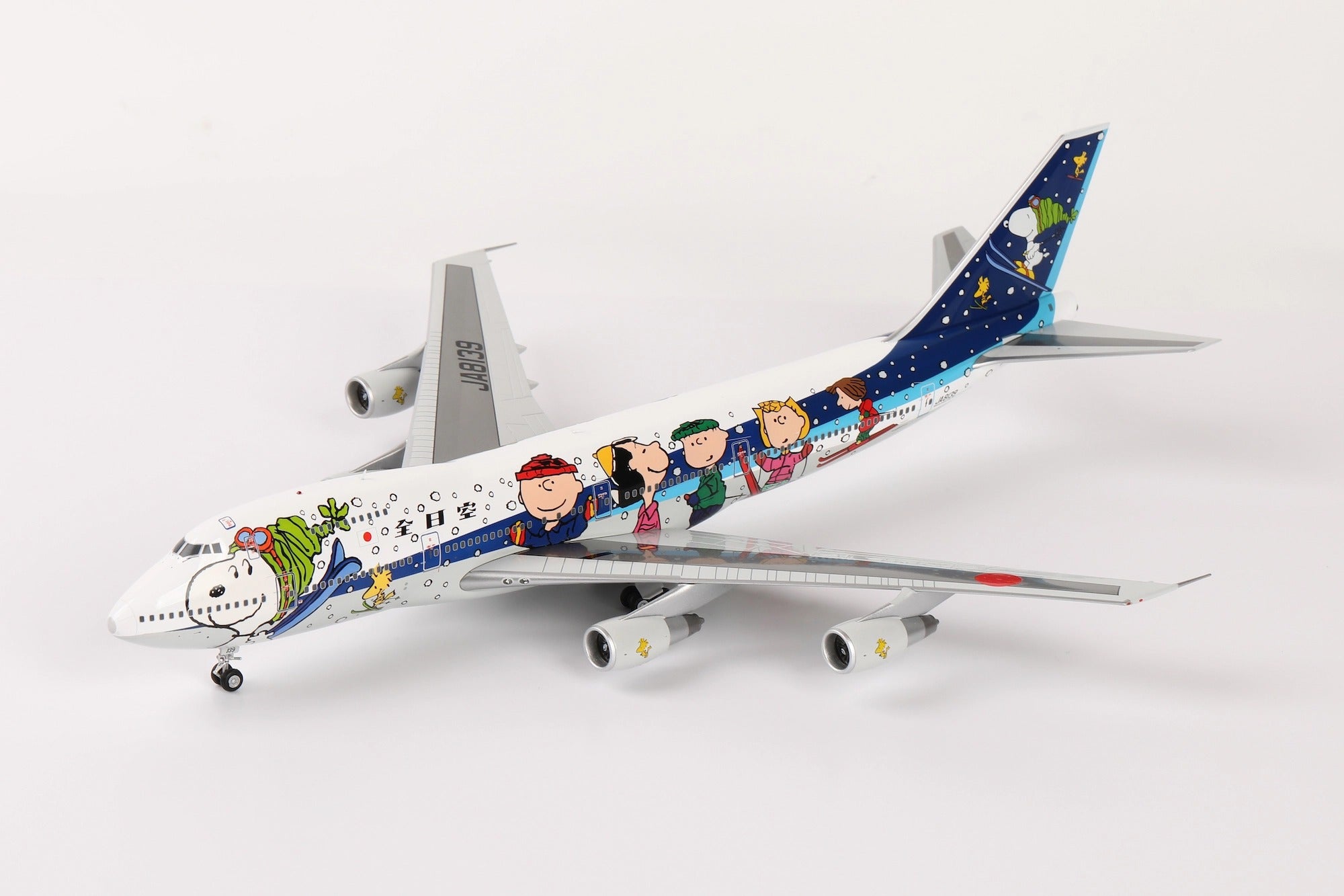 All Nippon Airways B747-100SR JA8139 "Snoopy" diecast aircraft model