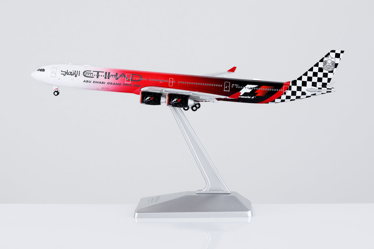 1/400 Etihad Airways A340-642 A6-EHJ "Abu Dhabi GP 2014" HY346092F Flaps Down - image 8