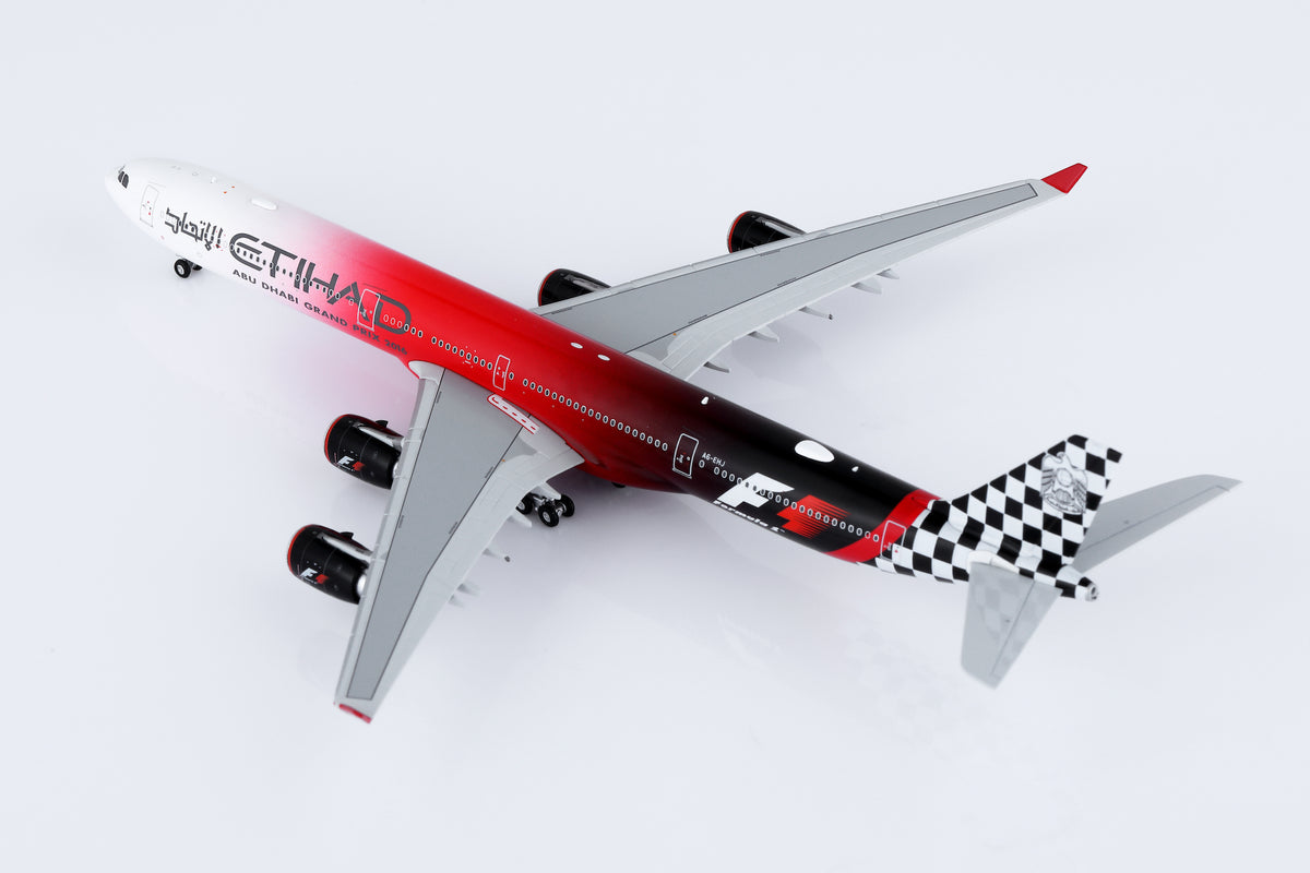 1/400 Etihad Airways A340-642 A6-EHJ "Abu Dhabi GP 2016" HY346096 - image 12