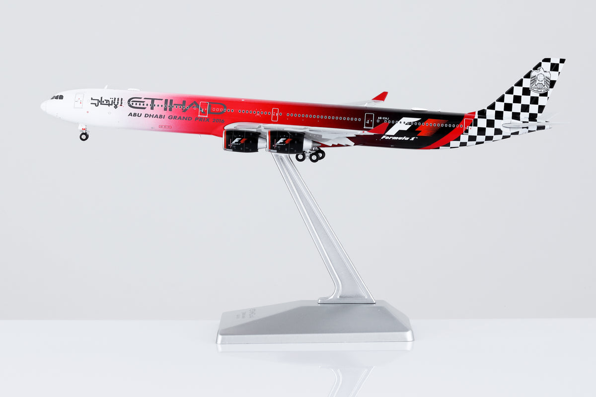 1/400 Etihad Airways A340-642 A6-EHJ "Abu Dhabi GP 2016" HY346096F Flaps Down - image 7