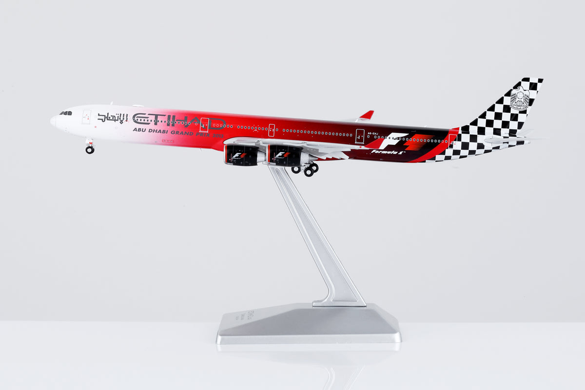 1/400 Etihad Airways A340-642 A6-EHJ "Abu Dhabi GP 2013" HY346099F Flaps Down - image 7