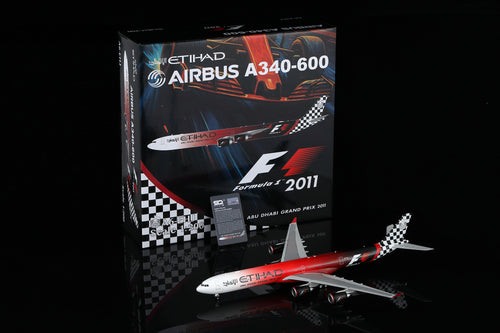 1/200 Etihad Airways A340-600 "ABU DHABI GRAND PRIX 2011" A6-EHJ L2167 / L2167FD - image 1