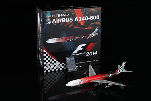 1/200 Etihad Airways A340-600 "ABU DHABI GRAND PRIX 2014" A6-EHJ L2170 / L2170FD - image 1