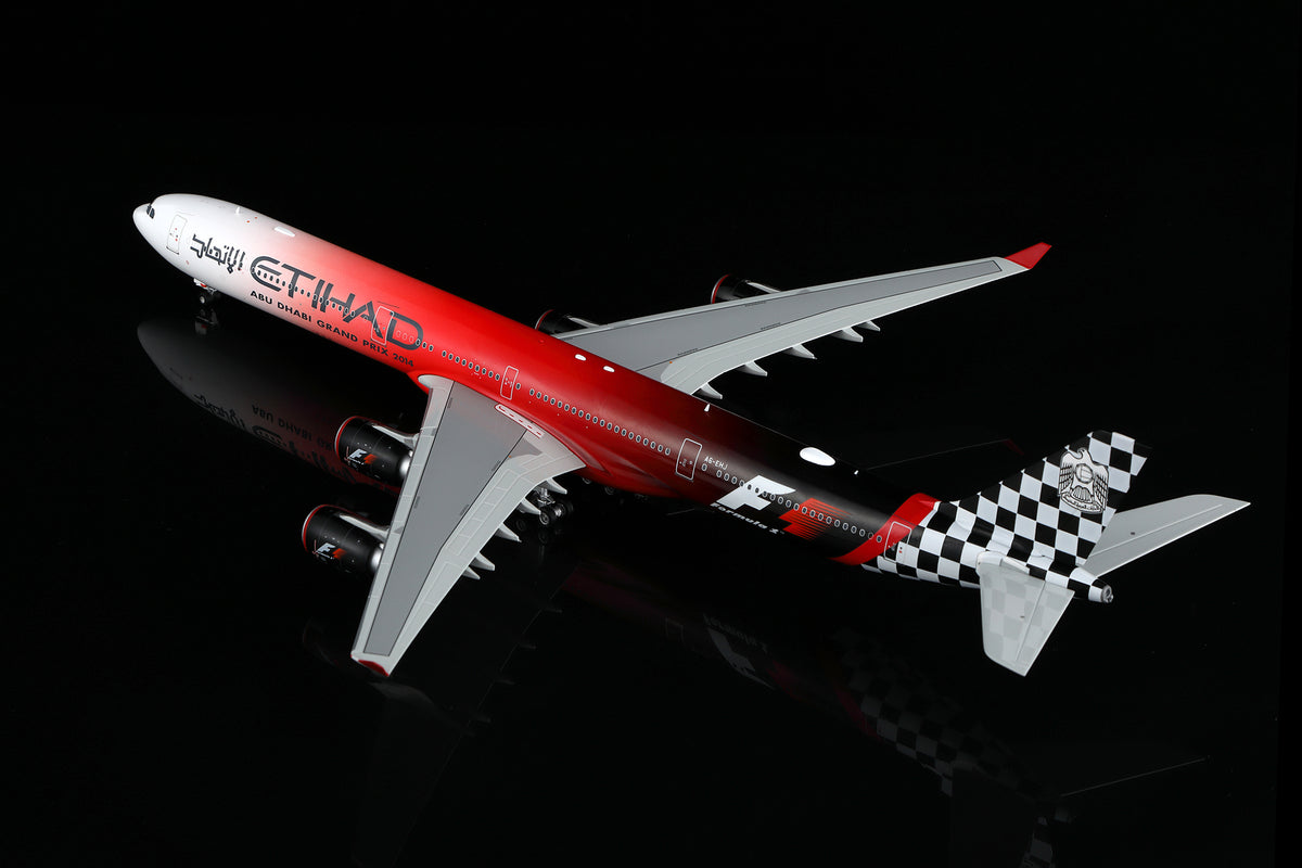 1/200 Etihad Airways A340-600 "ABU DHABI GRAND PRIX 2014" A6-EHJ L2170 / L2170FD - image 8