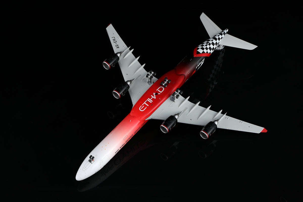 1/200 Etihad Airways A340-600 "ABU DHABI GRAND PRIX 2014" A6-EHJ L2170 / L2170FD - image 10
