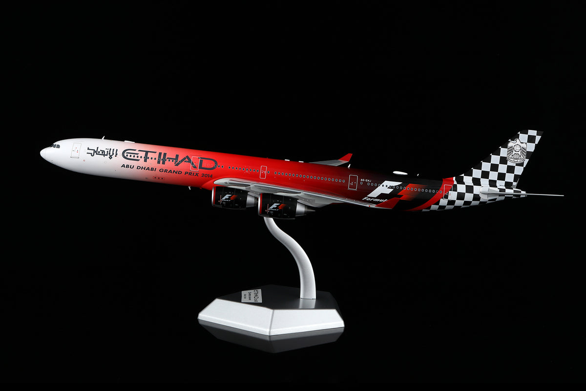 1/200 Etihad Airways A340-600 "ABU DHABI GRAND PRIX 2014" A6-EHJ L2170 / L2170FD - image 12