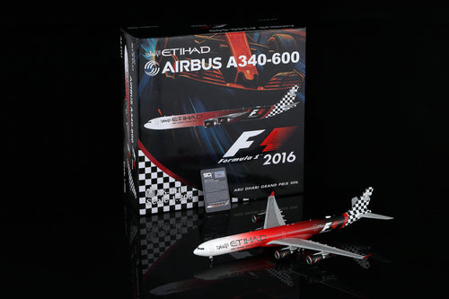 1/200 Etihad Airways A340-600 "ABU DHABI GRAND PRIX 2016" A6-EHJ L2172 / L2172FD - image 1