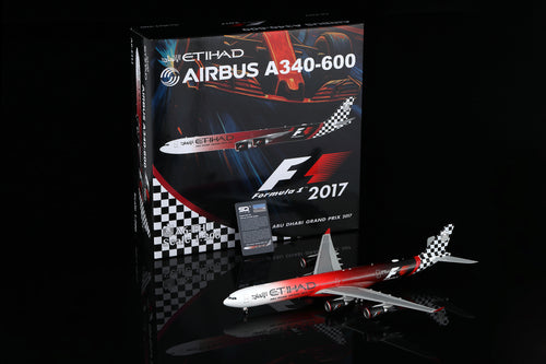 1/200 Etihad Airways A340-600 "ABU DHABI GRAND PRIX 2017" A6-EHJ L2173 / L2173FD - image 1