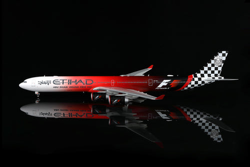 1/200 Etihad Airways A340-600 "ABU DHABI GRAND PRIX 2017" A6-EHJ L2173 / L2173FD - image 2