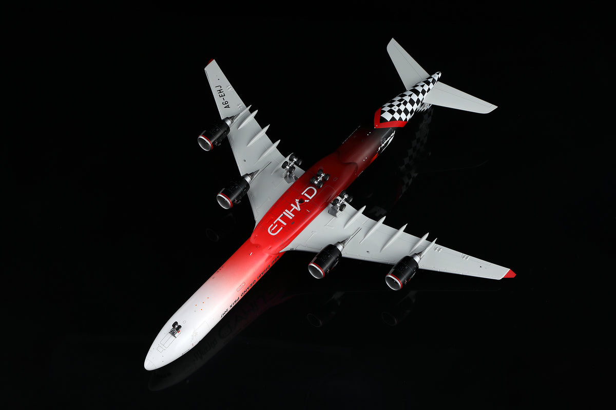 1/200 Etihad Airways A340-600 "ABU DHABI GRAND PRIX 2017" A6-EHJ L2173 / L2173FD - image 10