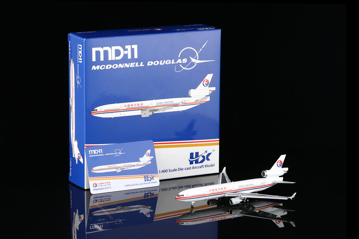 1/400 China Eastern Airlines McDonnell Douglas MD-11F B-2171 M101101F Flaps Down - image 1